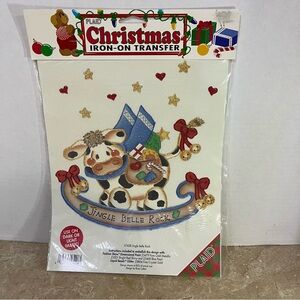 Christmas Iron-On Transfer “Jingle Belle Rock”